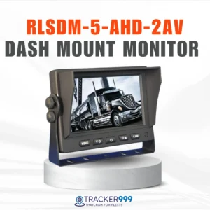 1080P 5" 2AV Dash Mount Monitor – Fan Feet Bracket
