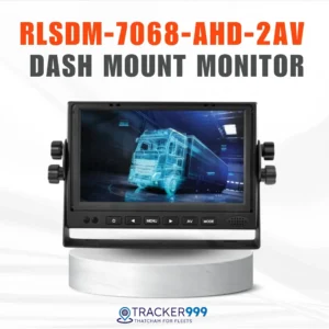 1080P 7" 2AV Dash Mount Monitor – Fan Feet Bracket