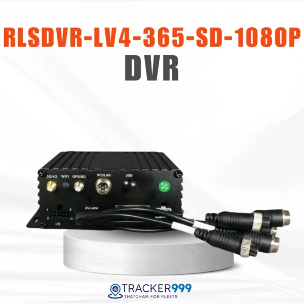 MDVR 4CH (4 x AHD) 1080P SD Card DVR - GPS + 4G