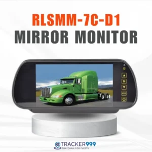 7" D1 TFT LCD Mirror Monitor – Tracker999 with Clip-On Function