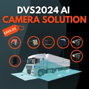 5-Camera AI DVS System with Driver Monitoring & Recording